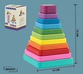 Wooden Hidden Square Staked Tower  - EKT2945